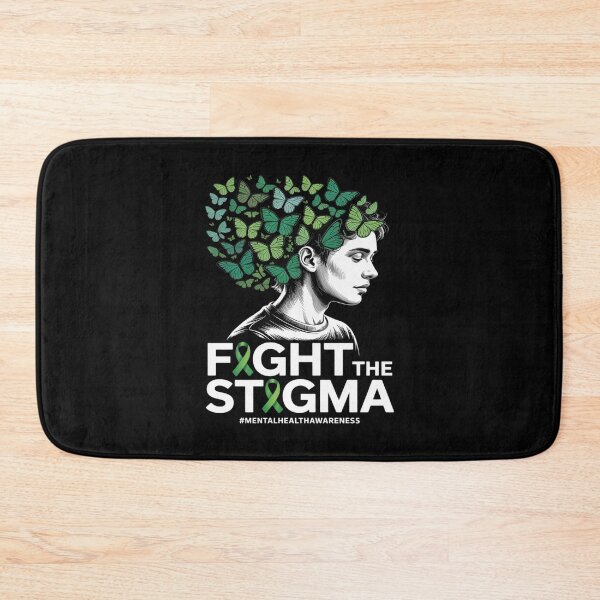 Item preview, Fight The Stigma Mental Health Awareness designed and sold by petrichorsworld.