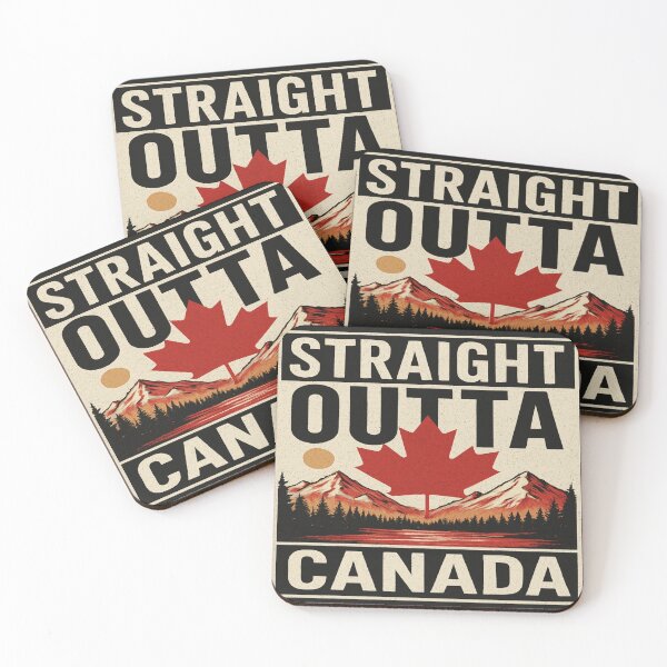 Item preview, Straight Outta Canada designed and sold by Flavaprints4u.