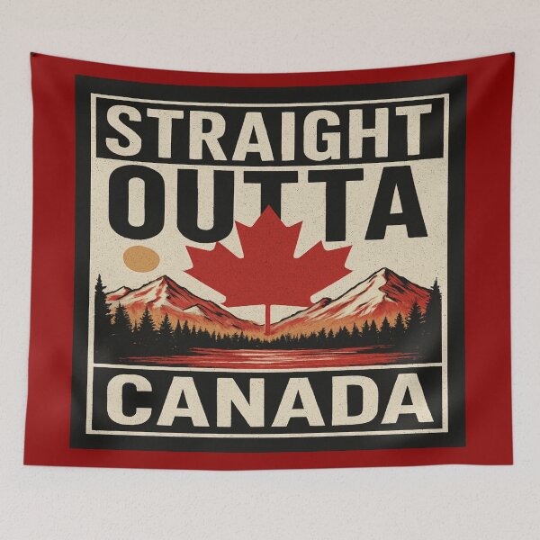 Item preview, Straight Outta Canada designed and sold by Flavaprints4u.