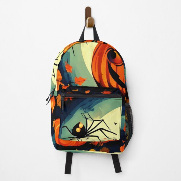 Item preview, Funny Spiders in a Pumpkin designed and sold by Zofia Sosnecka.