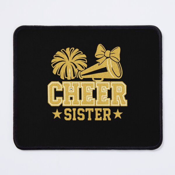 Item preview, Cheer Sister Glitter Graphic – Varsity Style Cheerleading Design designed and sold by DailyDrivesct.
