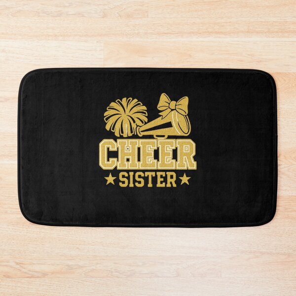 Item preview, Cheer Sister Glitter Graphic – Varsity Style Cheerleading Design designed and sold by DailyDrivesct.