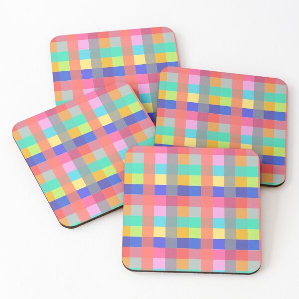 Item preview, Colorful Plaid Pattern designed and sold by PharrisArt.