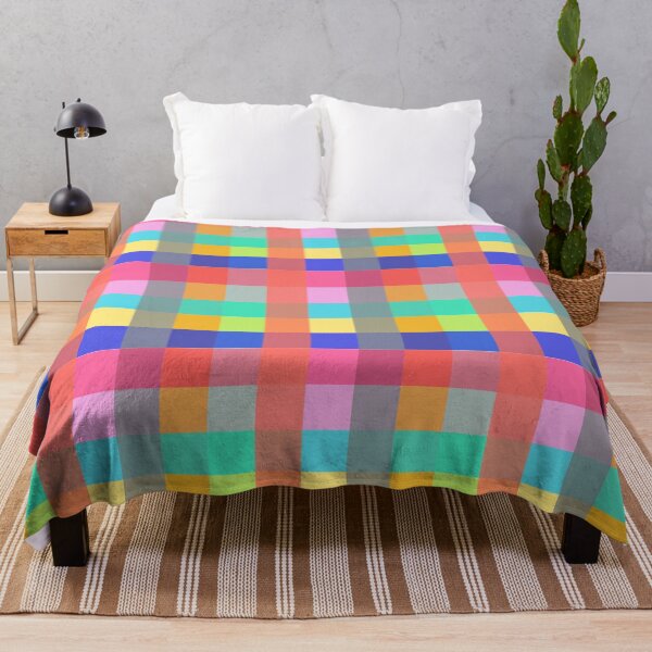 Item preview, Colorful Plaid Pattern designed and sold by PharrisArt.