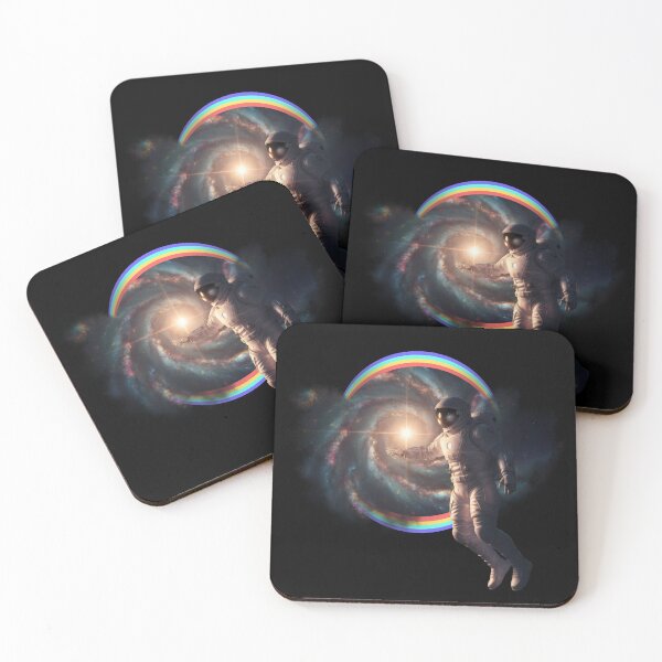 Item preview, Motivational Astronaut Art – Reach Higher, Dream Big Cosmic Illustration designed and sold by Vrixat.