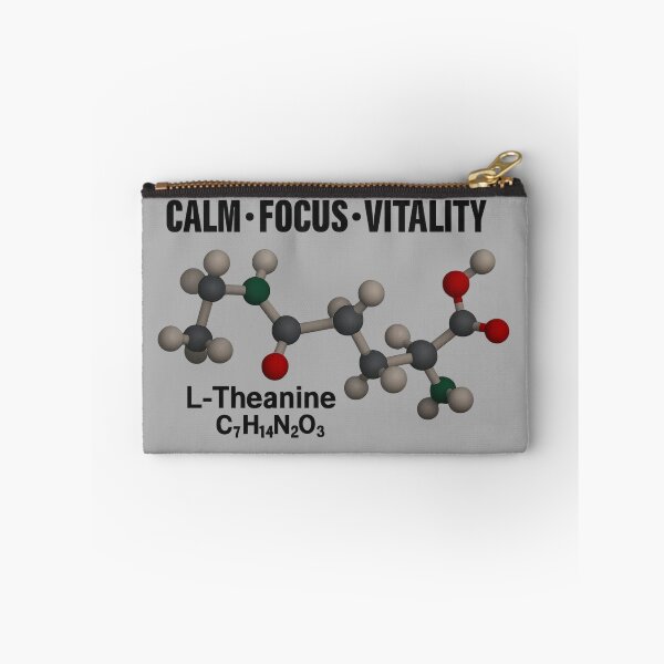 Item preview, L-Theanine Molecule – Calm • Focus • Vitality (Scientific Design) designed and sold by TheWellTee.