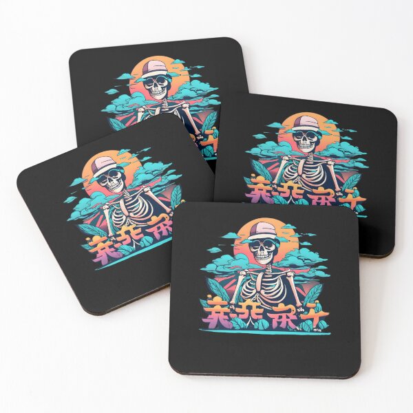 Item preview, Skeleton In a Hat Japanese It is what it is Skeleton designed and sold by alleiga-ndstrom.