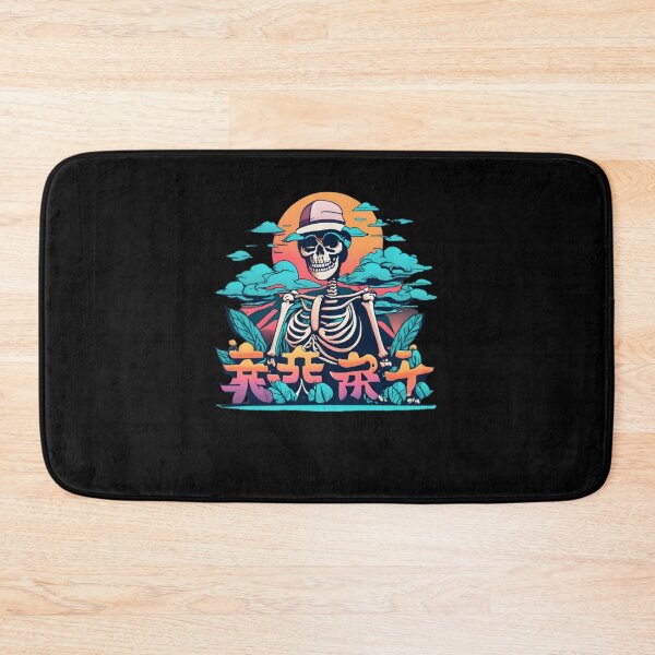 Item preview, Skeleton In a Hat Japanese It is what it is Skeleton designed and sold by alleiga-ndstrom.