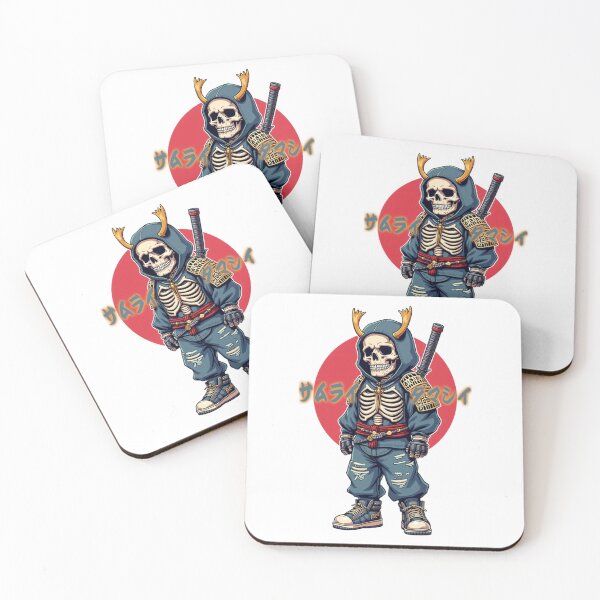 Item preview, Skeleton Samurai Halloween designed and sold by alleiga-ndstrom.