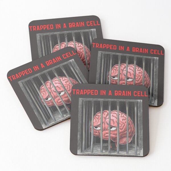 Item preview, Trapped Inside A Brain Cell designed and sold by MentalDripCave.