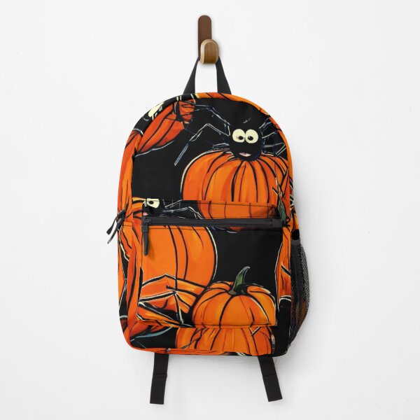 Item preview, Funny Spiders in a Pumpkin designed and sold by Zofia Sosnecka.
