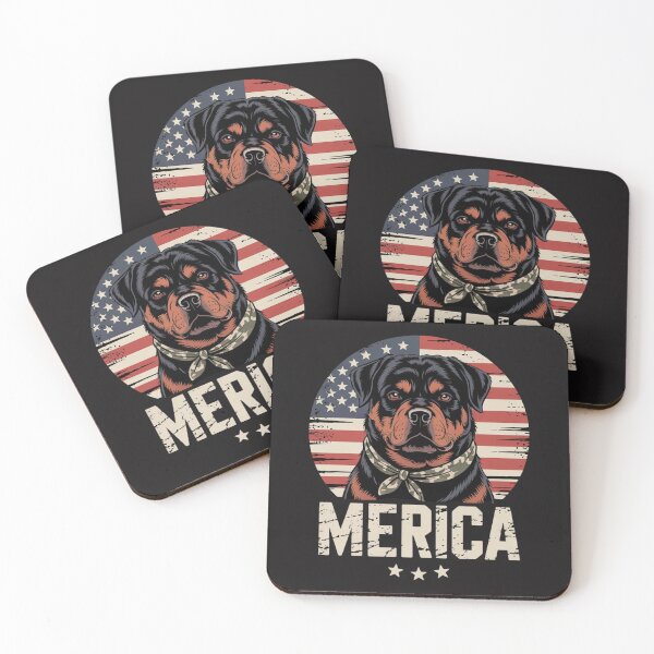 Item preview, Merica Rottweiler designed and sold by Ikwalima.
