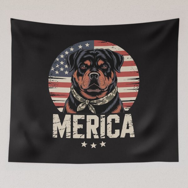 Item preview, Merica Rottweiler designed and sold by Ikwalima.