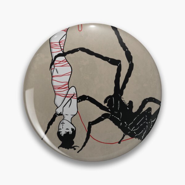 Item preview, Fate’s Web – Spider and Woman Bound by Red Thread designed and sold by kuromikittenx.