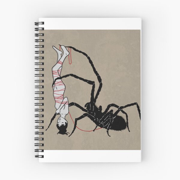 Item preview, Fate’s Web – Spider and Woman Bound by Red Thread designed and sold by kuromikittenx.