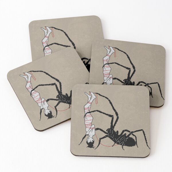 Item preview, Fate’s Web – Spider and Woman Bound by Red Thread designed and sold by kuromikittenx.