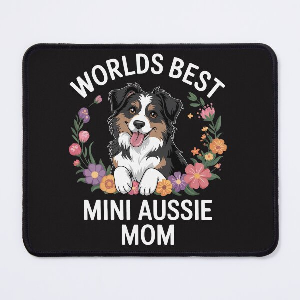 Item preview, Mini Australian Shepherd Gifts World's Best Aussie Mom Dog designed and sold by Ikwalima.