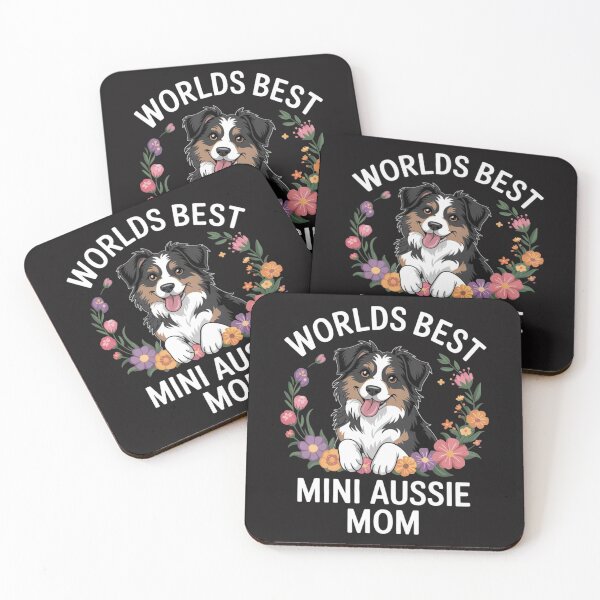 Item preview, Mini Australian Shepherd Gifts World's Best Aussie Mom Dog designed and sold by Ikwalima.