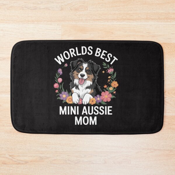Item preview, Mini Australian Shepherd Gifts World's Best Aussie Mom Dog designed and sold by Ikwalima.