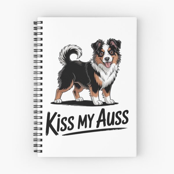 Item preview, Miniature Australian Shepherd Kiss My Auss Mini Aussie designed and sold by Ikwalima.