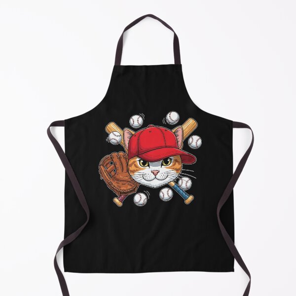 Item preview, Cat Baseball Cat Lovers Baseball Player designed and sold by cawtoon.