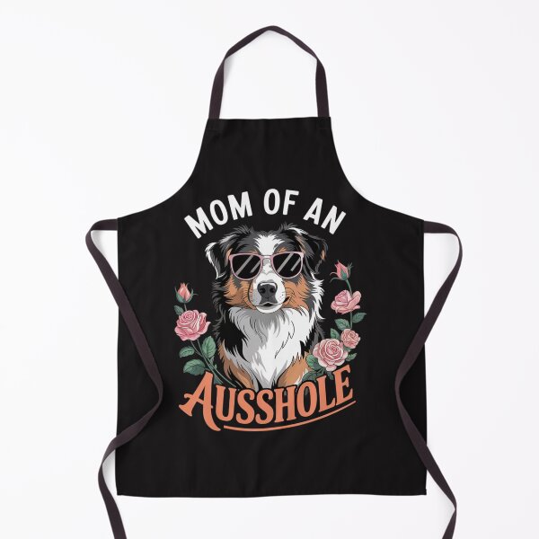 Item preview, MOM OF AN AUSSHOLE Australian Shepherd Dog Mommy designed and sold by Ikwalima.