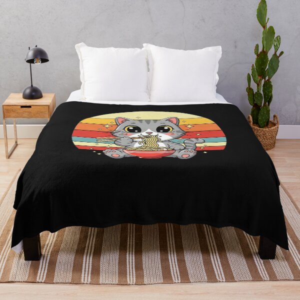 Item preview, Cat Eating Ramen Noodles Eater Ramen Food Lovers designed and sold by cawtoon.