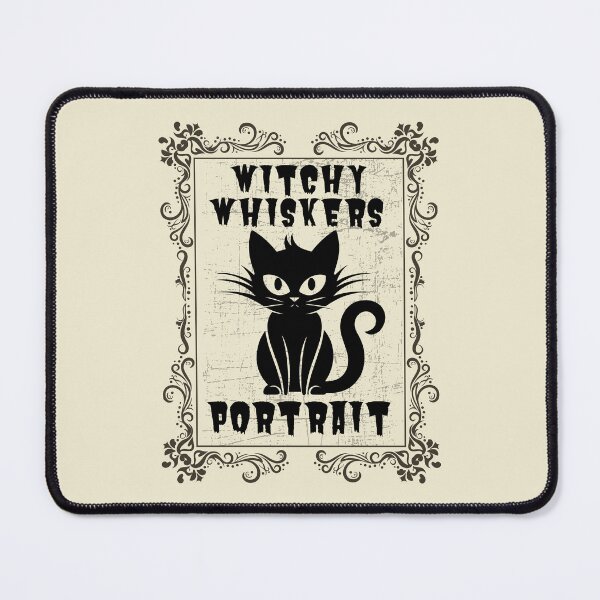 Item preview, Witchy Whiskers portrait designed and sold by BritishDelights.