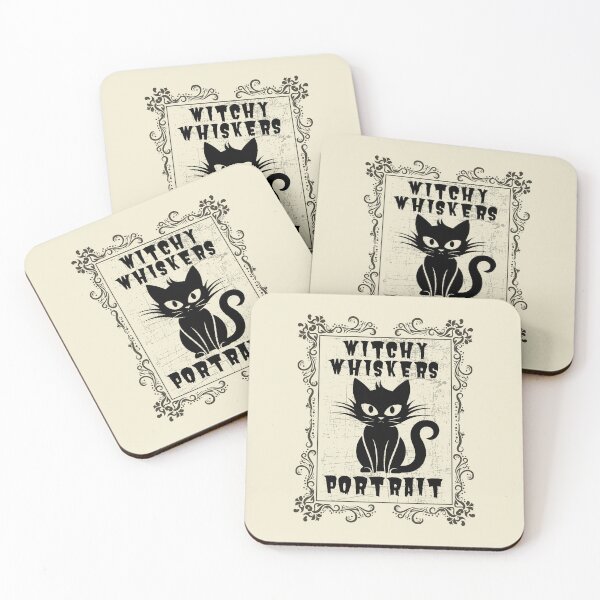 Item preview, Witchy Whiskers portrait  designed and sold by BritishDelights.