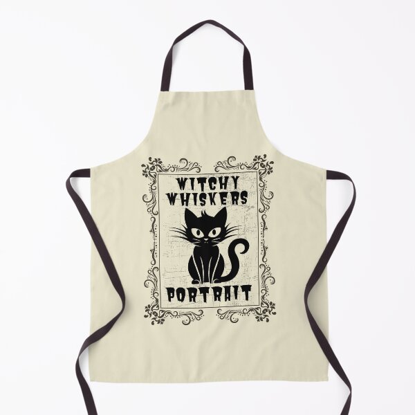 Item preview, Witchy Whiskers portrait designed and sold by BritishDelights.