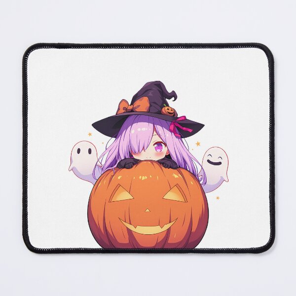 Item preview, Shielder Mash Kyrielight Fate Grand Order Halloween Pumpkin Cute Chibi Anime Girl Witch Kawaii designed and sold by earlobejerk.