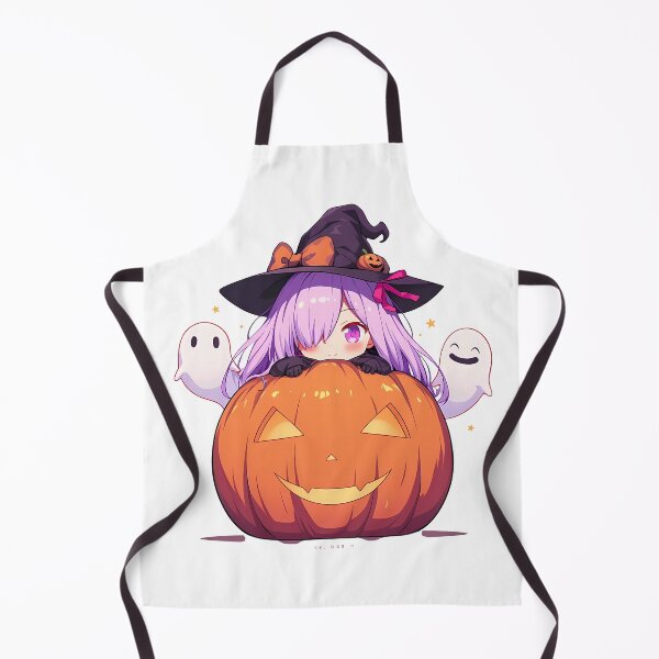 Item preview, Shielder Mash Kyrielight Fate Grand Order Halloween Pumpkin Cute Chibi Anime Girl Witch Kawaii designed and sold by earlobejerk.