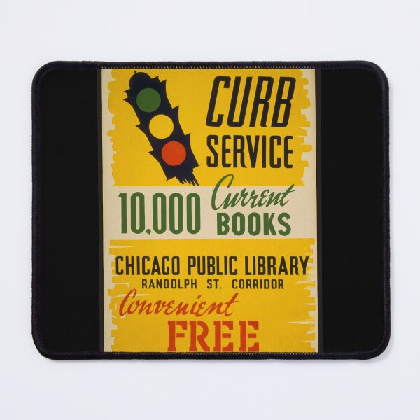 Item preview, Public Library Vintage Poster designed and sold by 3 Funky Broads.