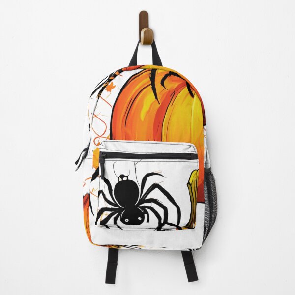 Item preview, Funny Spiders in a Pumpkin designed and sold by Zofia Sosnecka.