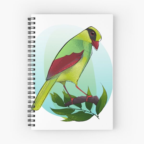 Item preview, Javan Green Magpie designed and sold by jenniferLoree.