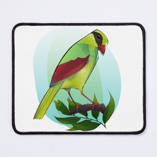 Item preview, Javan Green Magpie designed and sold by jenniferLoree.