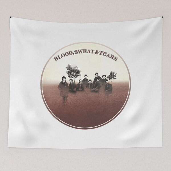 Item preview, 571 Blood Sweat And Tears Album Logo Custom designed and sold by Audieeenfelder.