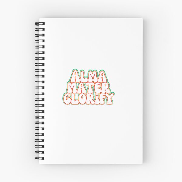 Item preview, Alma Mater Glorify, class colors edition designed and sold by AshMadeIt.