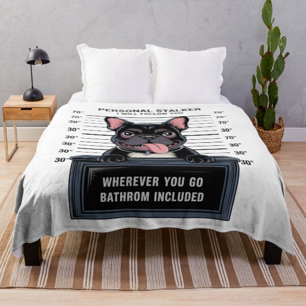 Item preview, Personal Stalker Black French Bulldog designed and sold by Ikwalima.
