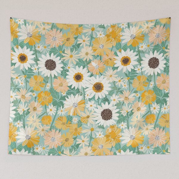 Item preview, Daisy Collage Art designed and sold by CoolPixels.