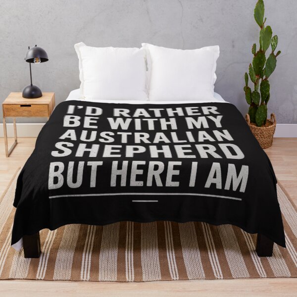 Item preview, Rather Be With My Australian Shepherd Dog Owner designed and sold by Ikwalima.