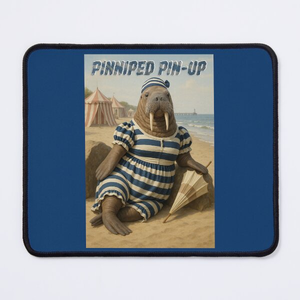 Item preview, Walrus: Pinniped Pin-Up designed and sold by Tridentulus.