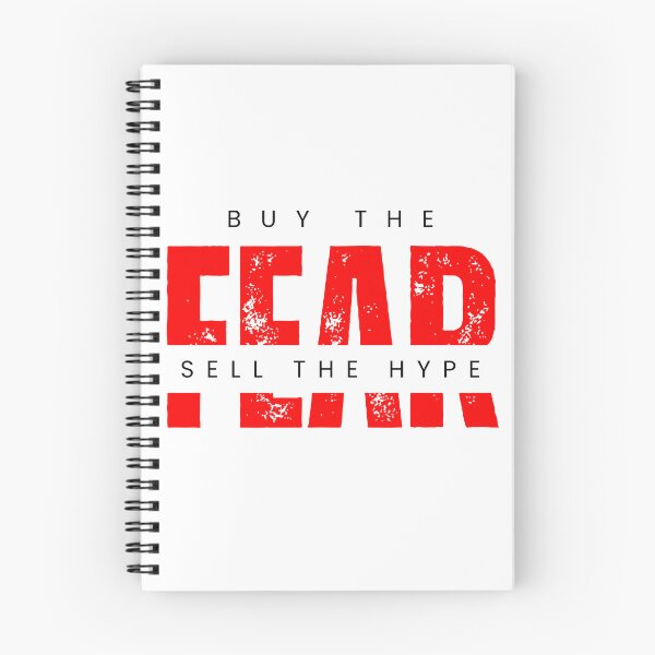 Item preview, Buy The Fear Sell The Hype™ Strategy Over Emotion designed and sold by Compound Money.