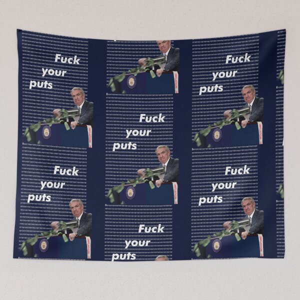 Item preview, Jerome Powell - Fuck your puts designed and sold by GaspyWear.