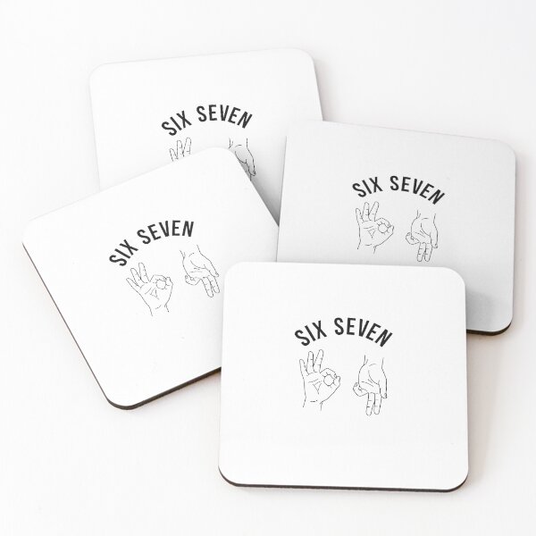 Item preview, 6 7 Six Seven Number Meme Weird Humorous Hilarious Funny  designed and sold by grumpzara.