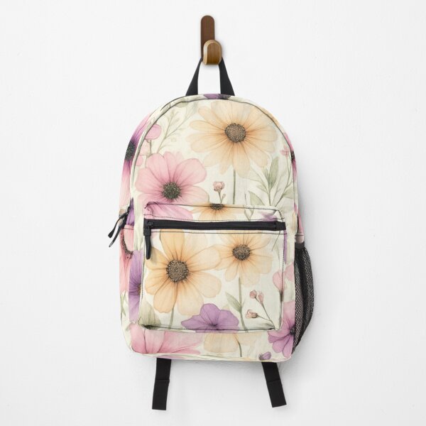 Artikelvorschau, Pastellfarbenes Wildblumen-Blumenmuster-Design entworfen und verkauft von PixelExpressStudio.
