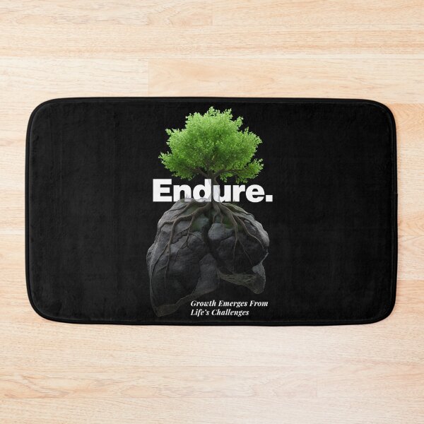 Item preview, Motivational Tree Growing From Rock – Inspirational Resilience Digital Art designed and sold by Vrixat.