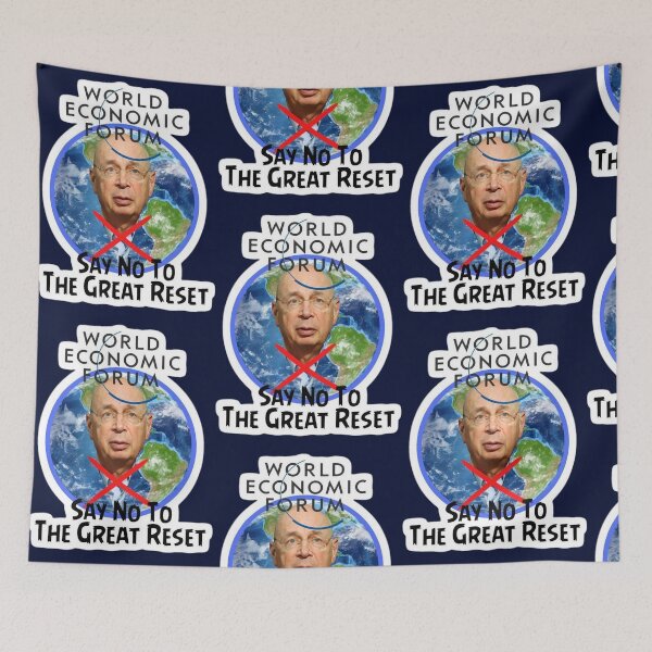 Item preview, Klaus Schwab The Great Reset designed and sold by GaspyWear.
