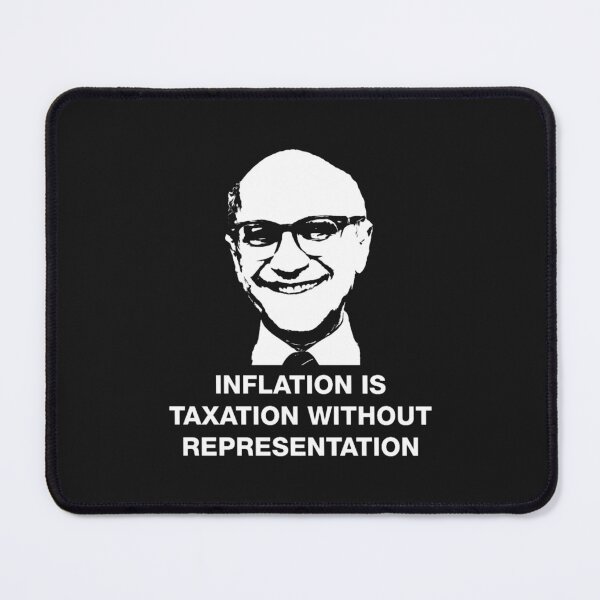 Item preview, Milton Friedman quote on Inflation designed and sold by GaspyWear.
