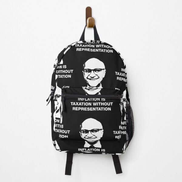 Artikelvorschau, Zitat von Milton Friedman zur Inflation entworfen und verkauft von GaspyWear.